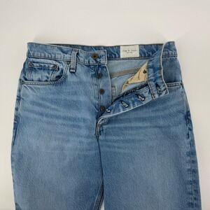 rag & bone Light Blue Straight Jeans